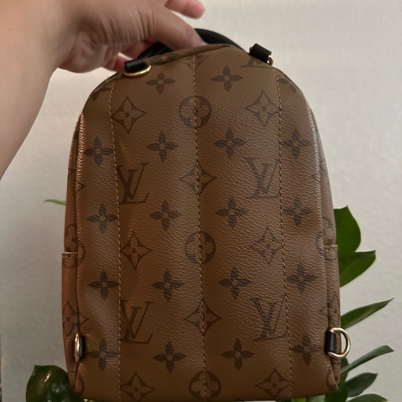Preloved Louis Vuitton Palm Spring Mini Reverse Monogram Backpack - Picture 10 of 16